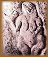 Paleolithic fertility goddess