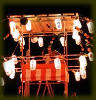 Bon odori drummer