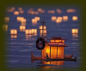 floating lanterns