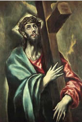 Christ with the Cross, El Greco