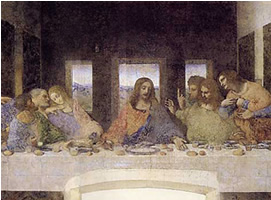 The Last Supper (detail), Da Vinci